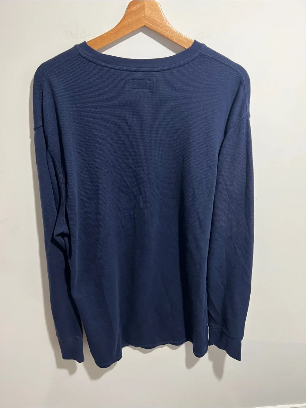 Polo by Ralph Lauren Navy Long Sleeve Crew Thermal with Pony Logo Size 2XL